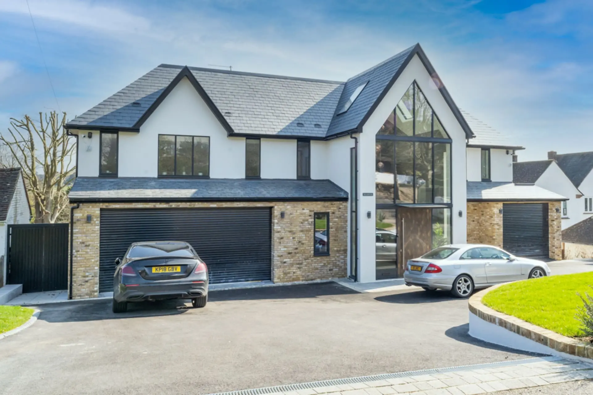 big house with multiple aluminium windows