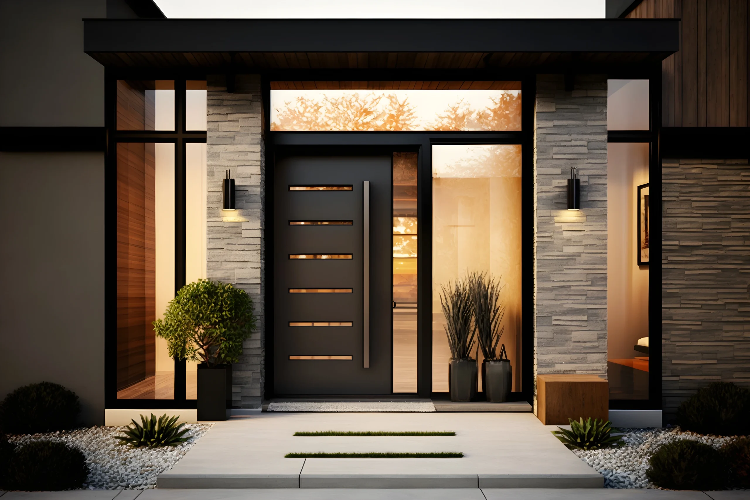 aluminium front doors london